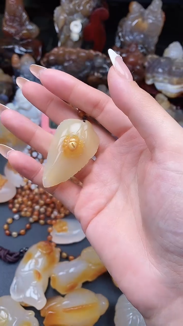玛瑙/玉髓未镶嵌颈饰DD