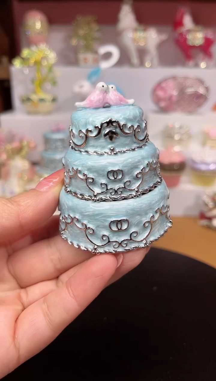 【闪购商品】易尚宝珐琅彩首饰盒