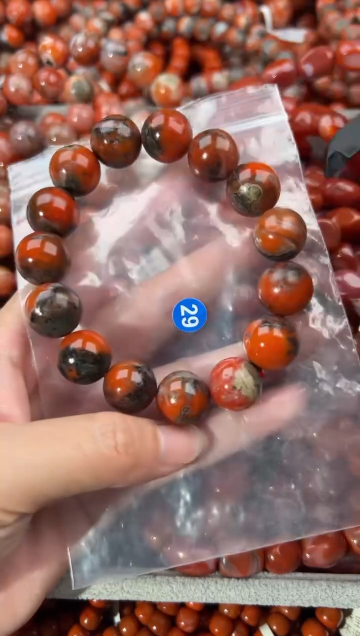 未镶嵌手串南红玛瑙15+