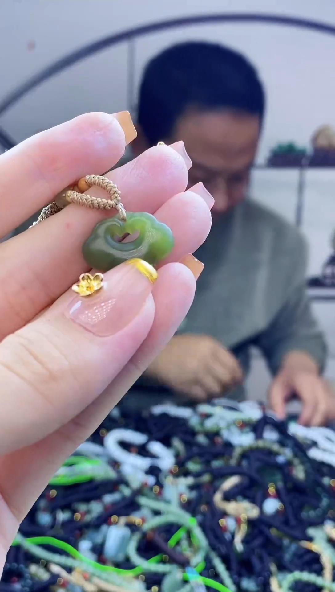 颈饰未镶嵌和田玉多样性发拍一发一