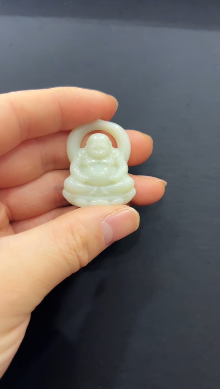 【闪购商品】和田玉颈饰未镶嵌和田玉佛公吊坠-512079