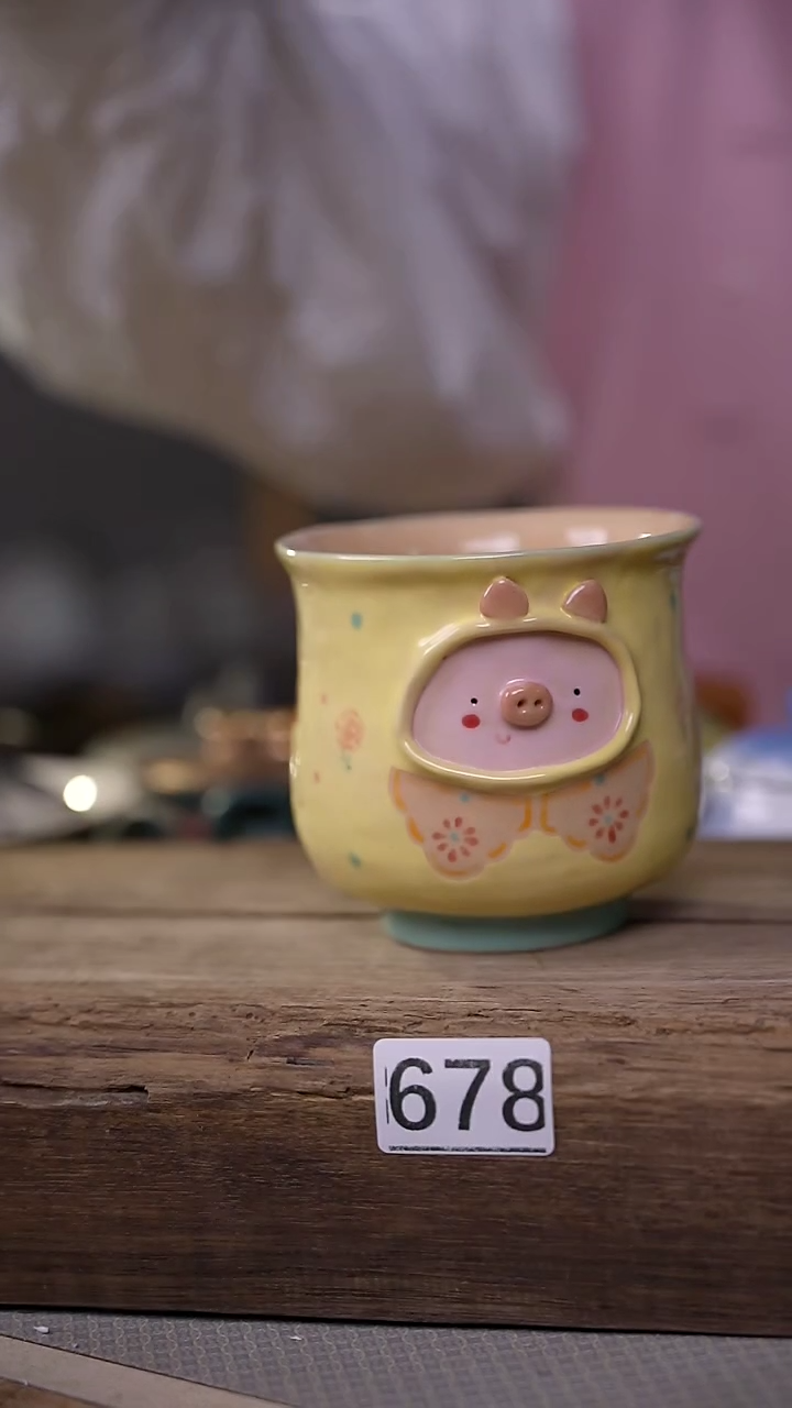 【闪购商品】瓷片手绘·杯/设计师 xudu 款