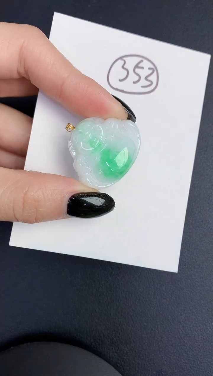 【闪购商品】翡翠颈饰18K金镶嵌000000000