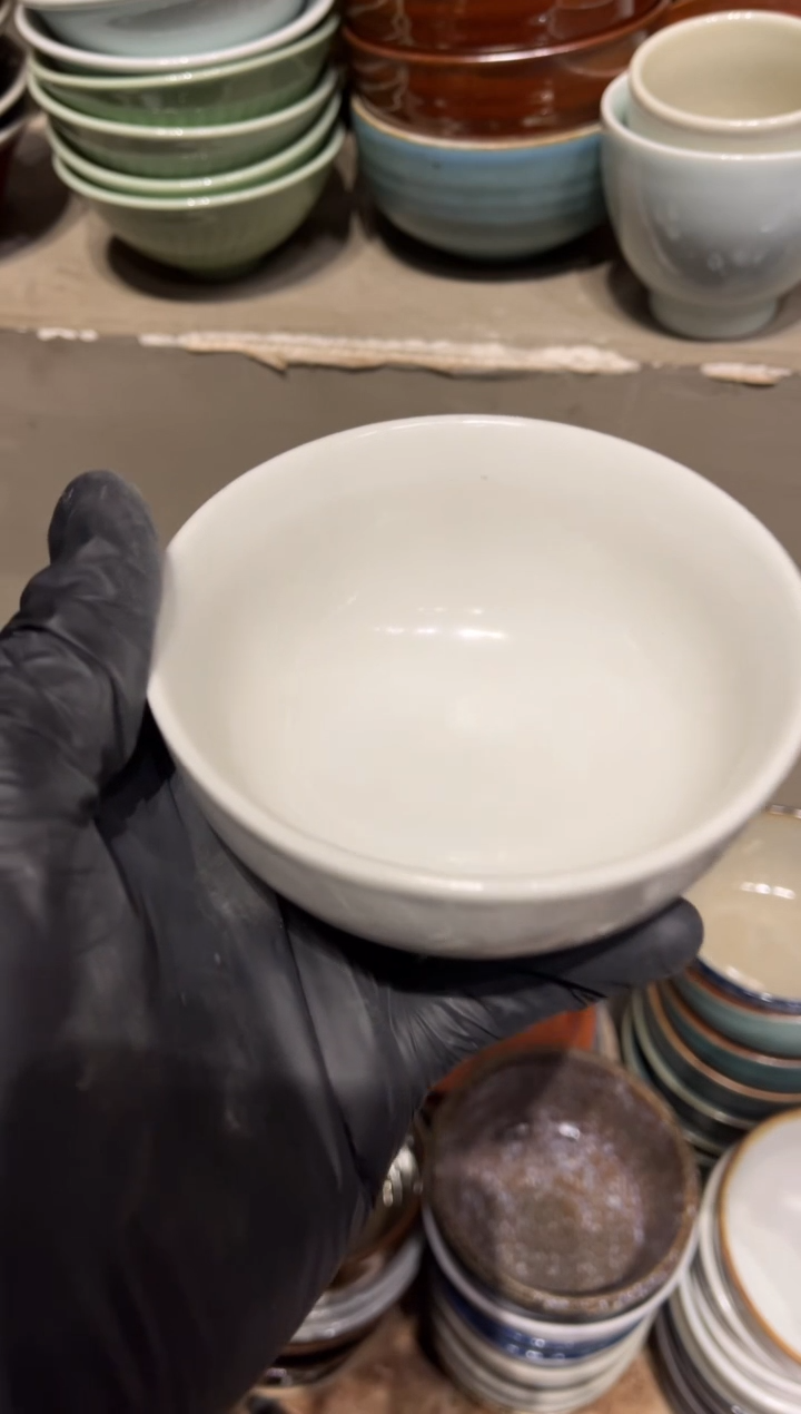 【闪购商品】瓷片878 微瑕白小碗1个