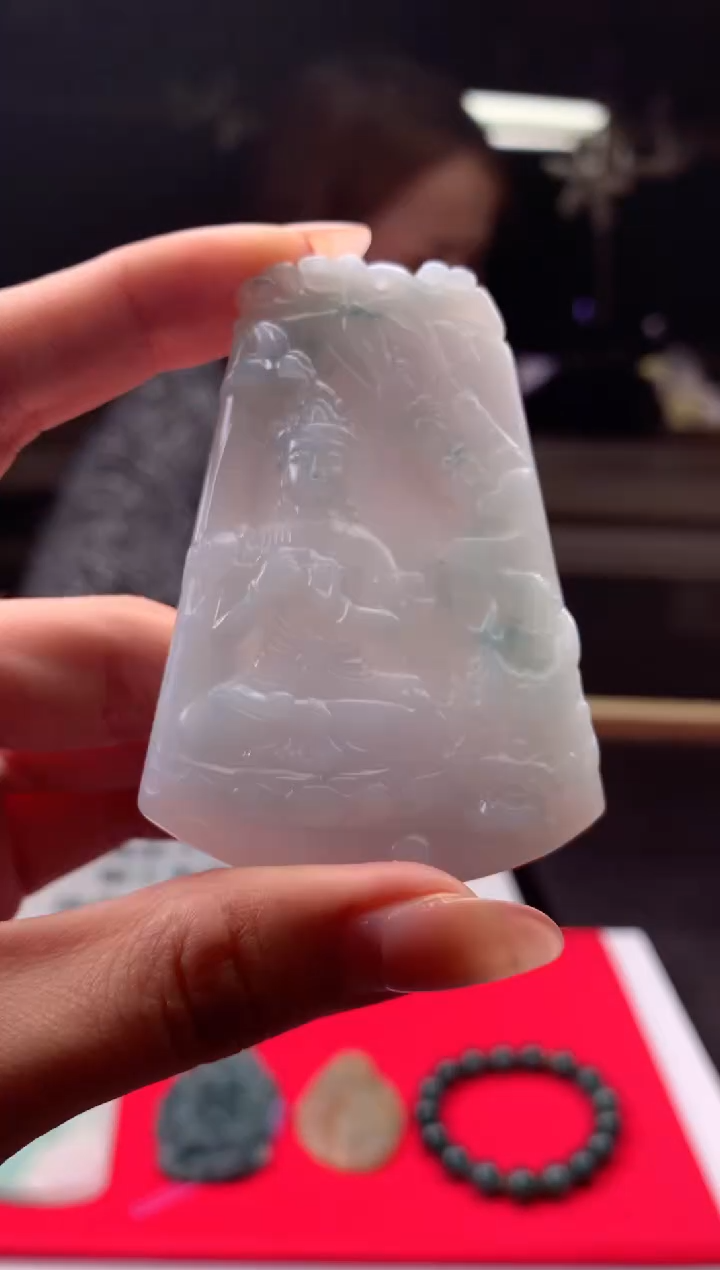 未镶嵌定制翡翠天然A货翡翠拍一发一