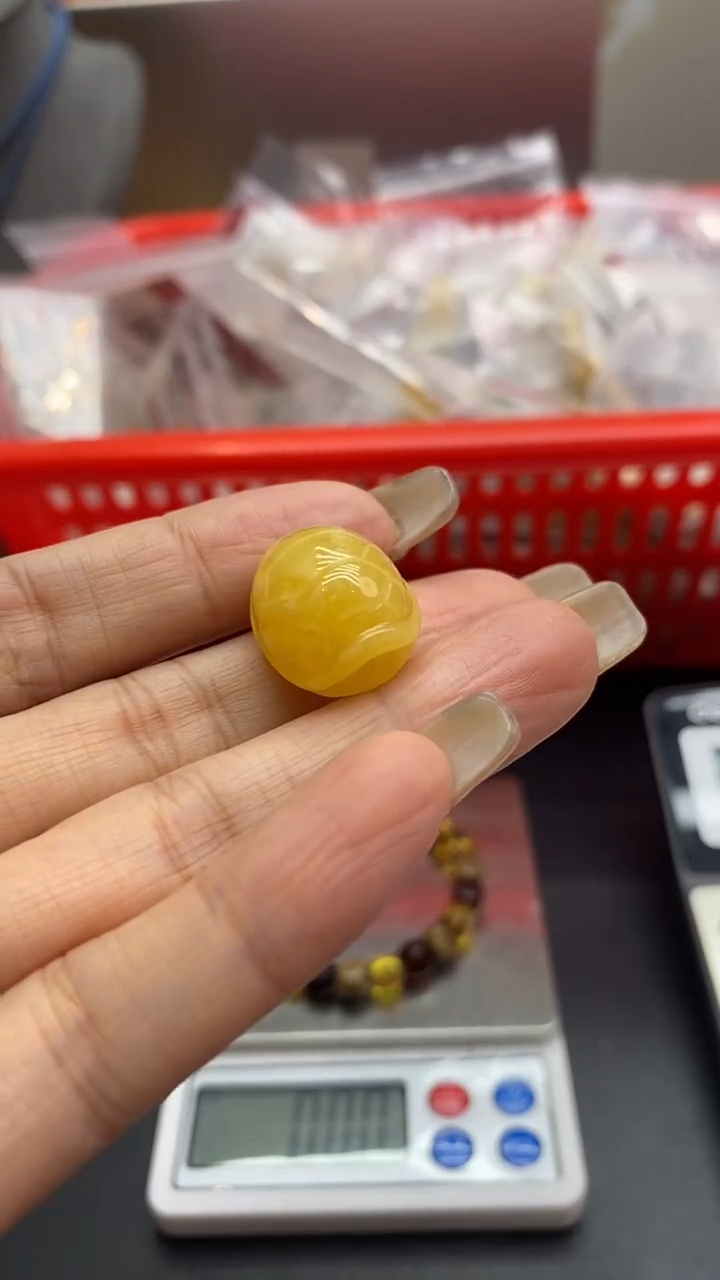 琥珀未镶嵌珠宝奇石1915