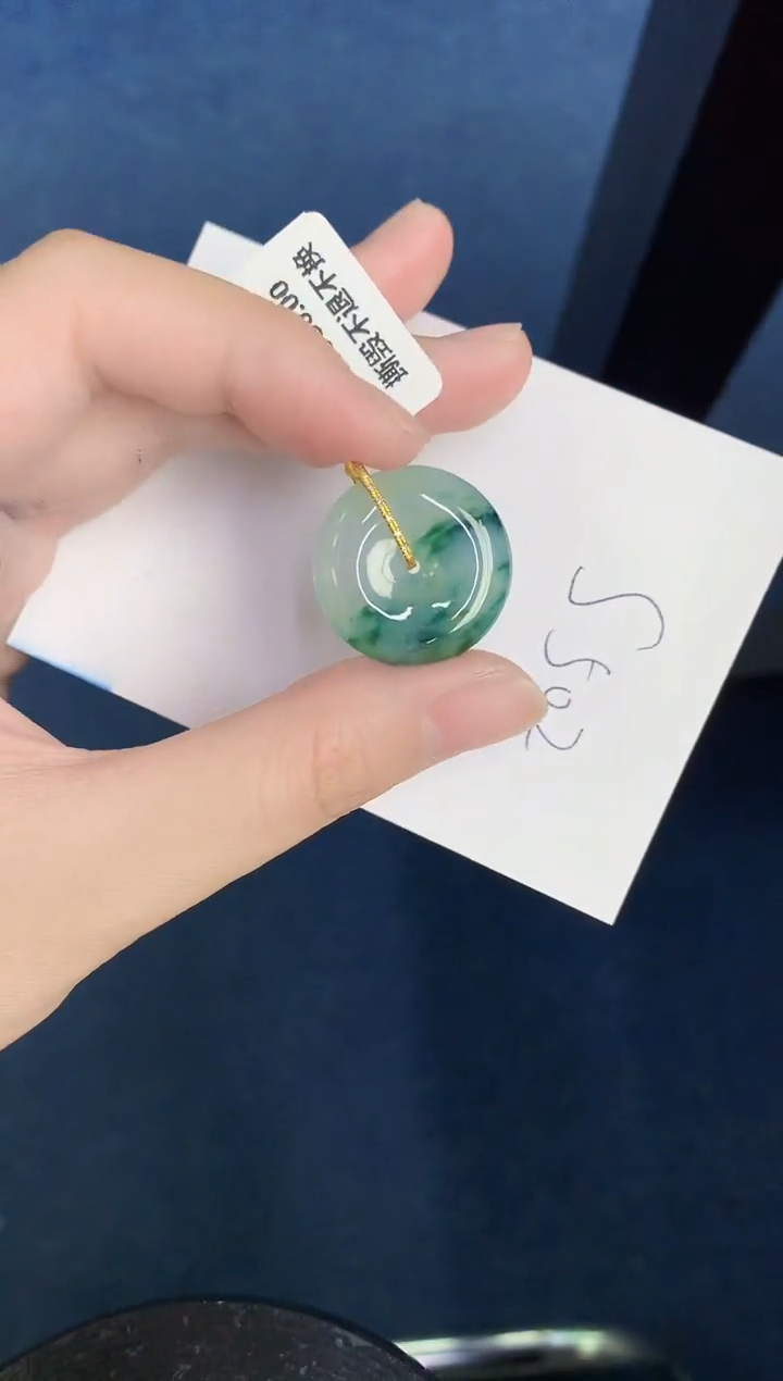 【闪购商品】翡翠颈饰18K金镶嵌000000000