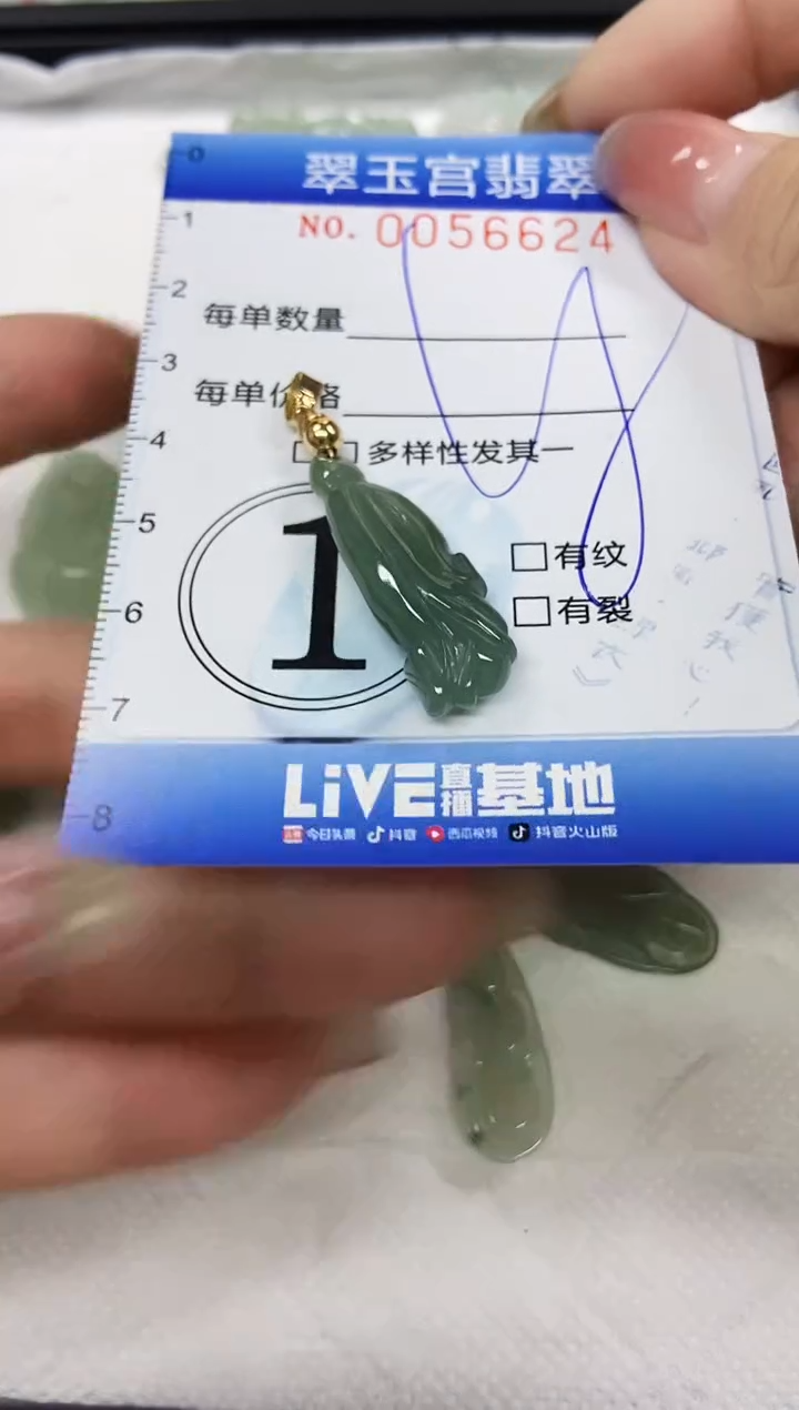 【闪购商品】翡翠颈饰未镶嵌闪购商品0056624