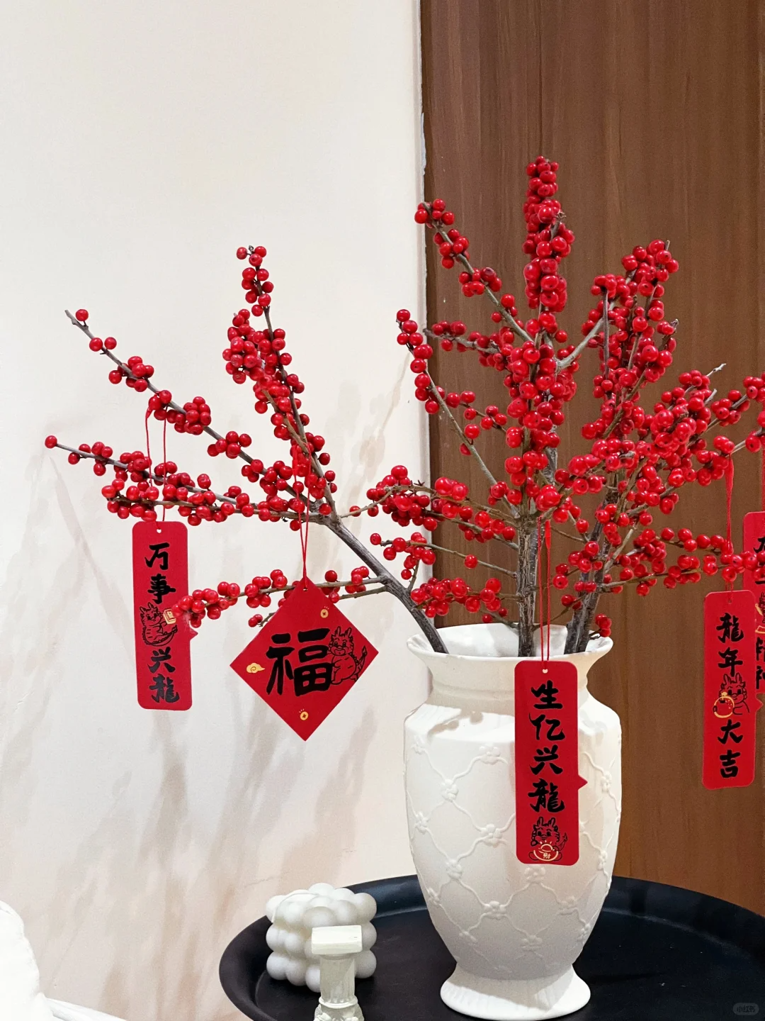 【北美冬青AK】年宵花80cm左右 2枝|1单包邮 不参与凑单 