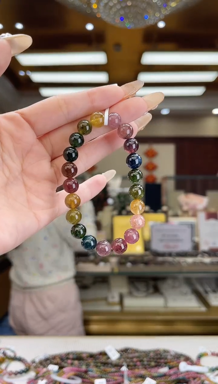 【闪购商品】碧玺/未镶嵌9mm+碧玺单圈多样性发货39