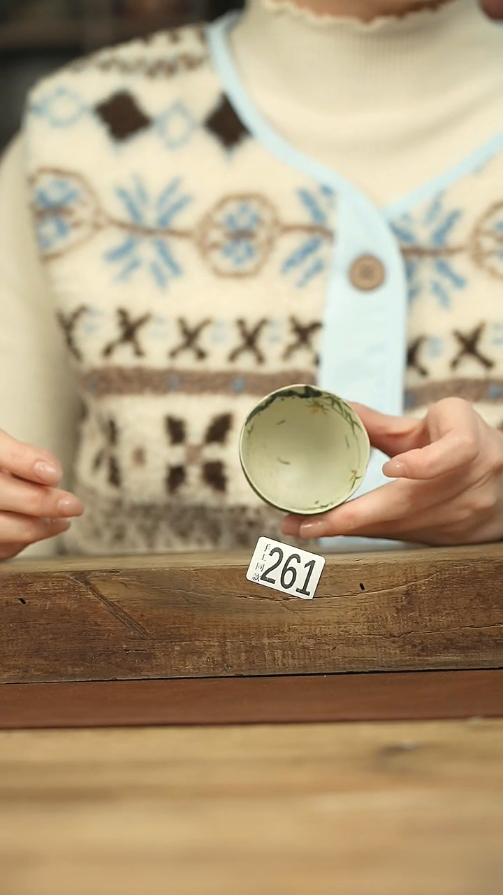 开播福利！不顾一切落单！！金竹听风圆口杯