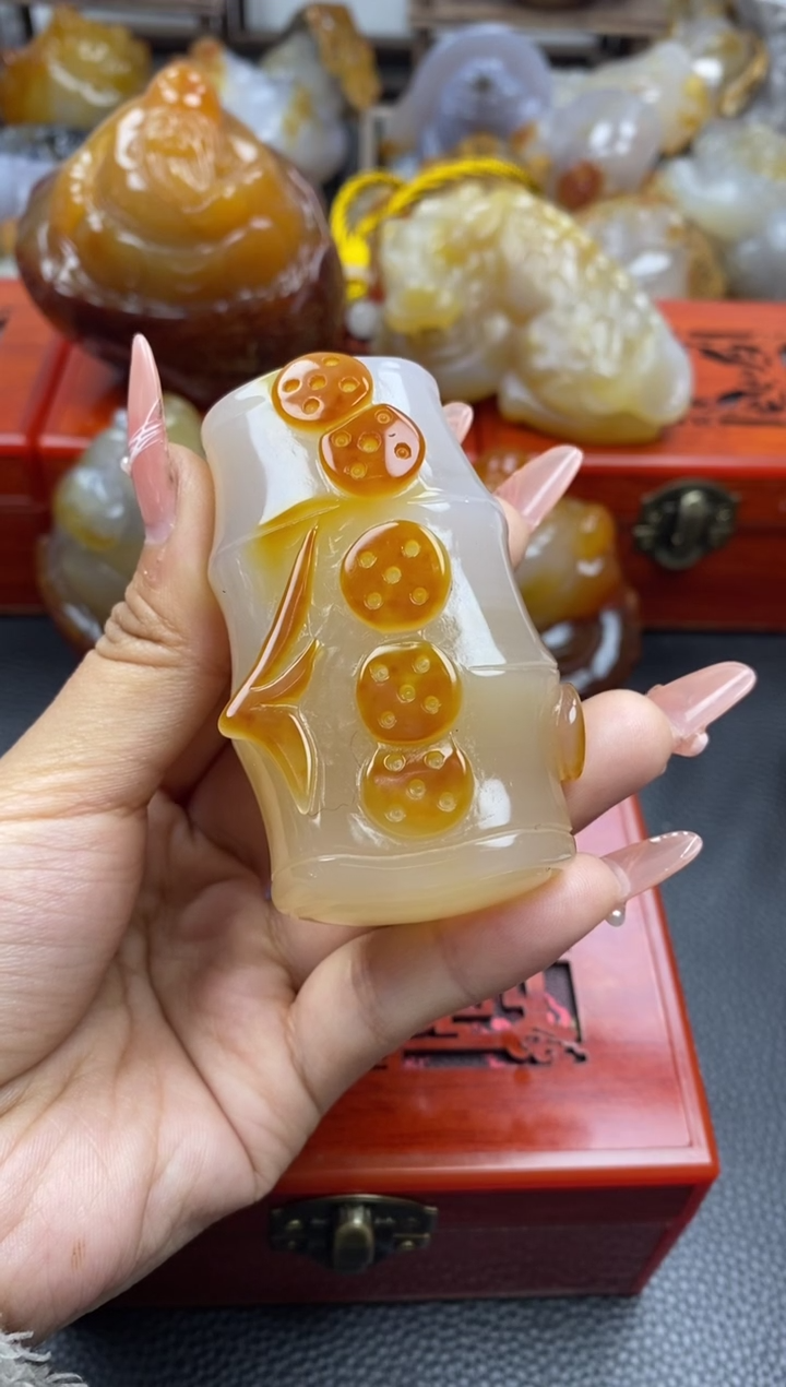 【闪购商品】玛瑙/玉髓手把未镶嵌00