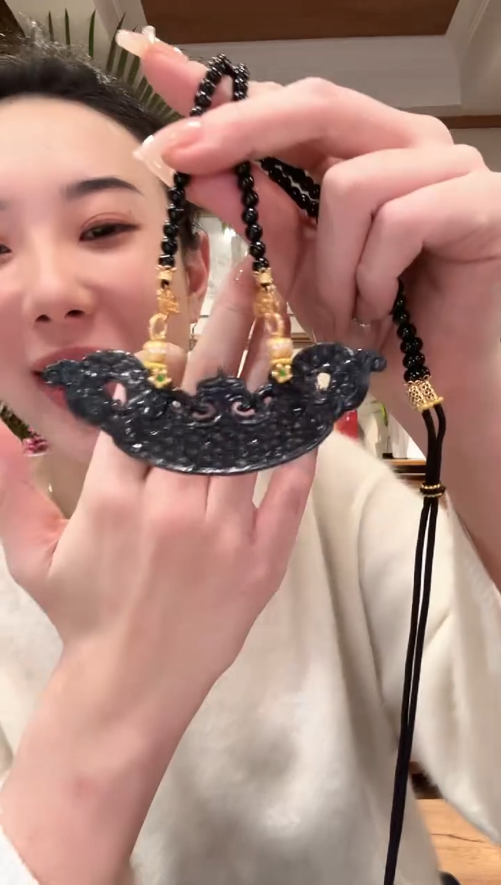 【闪购商品】翡翠颈饰未镶嵌国风