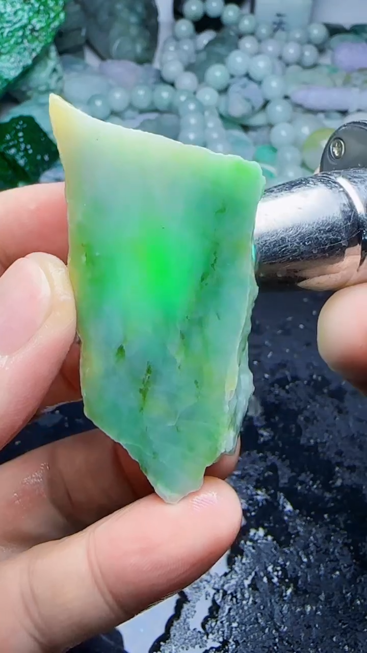 未镶嵌挂件翡翠阳*苔129