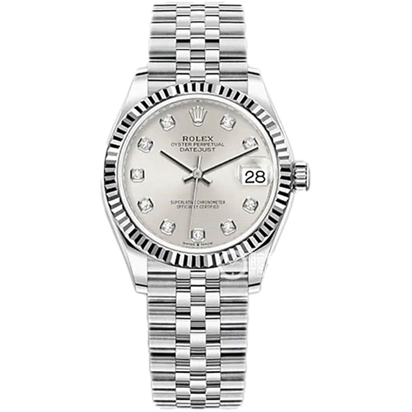 99新 Rolex/劳力士 老佛爷/劳力士278274/自动机械/25年全套/31mm