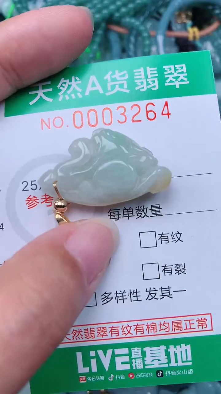 颈饰未镶嵌翡翠.0003264