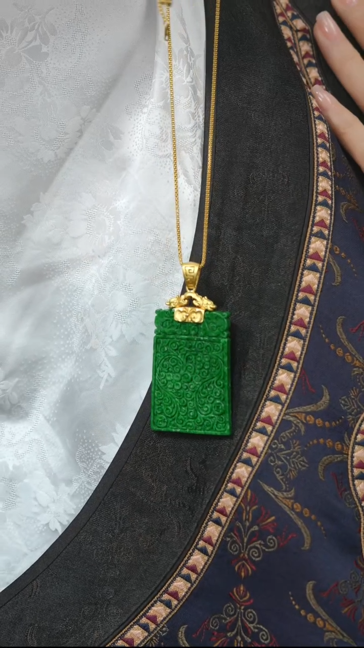 颈饰未镶嵌翡翠@CS008070516@