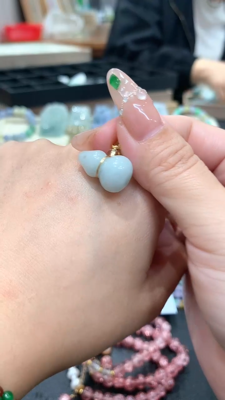 【闪购商品】翡翠颈饰合金翡翠