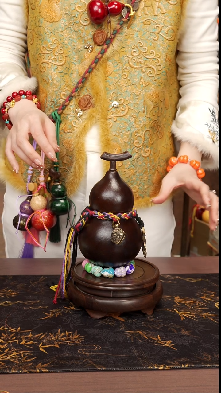 593--精品大漆酒葫芦-----78