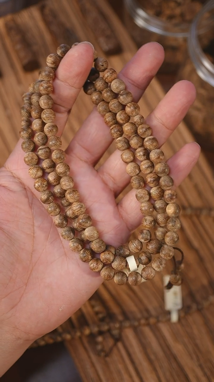 沉香手串金三角黑棋软丝0.76-20克+xx1214