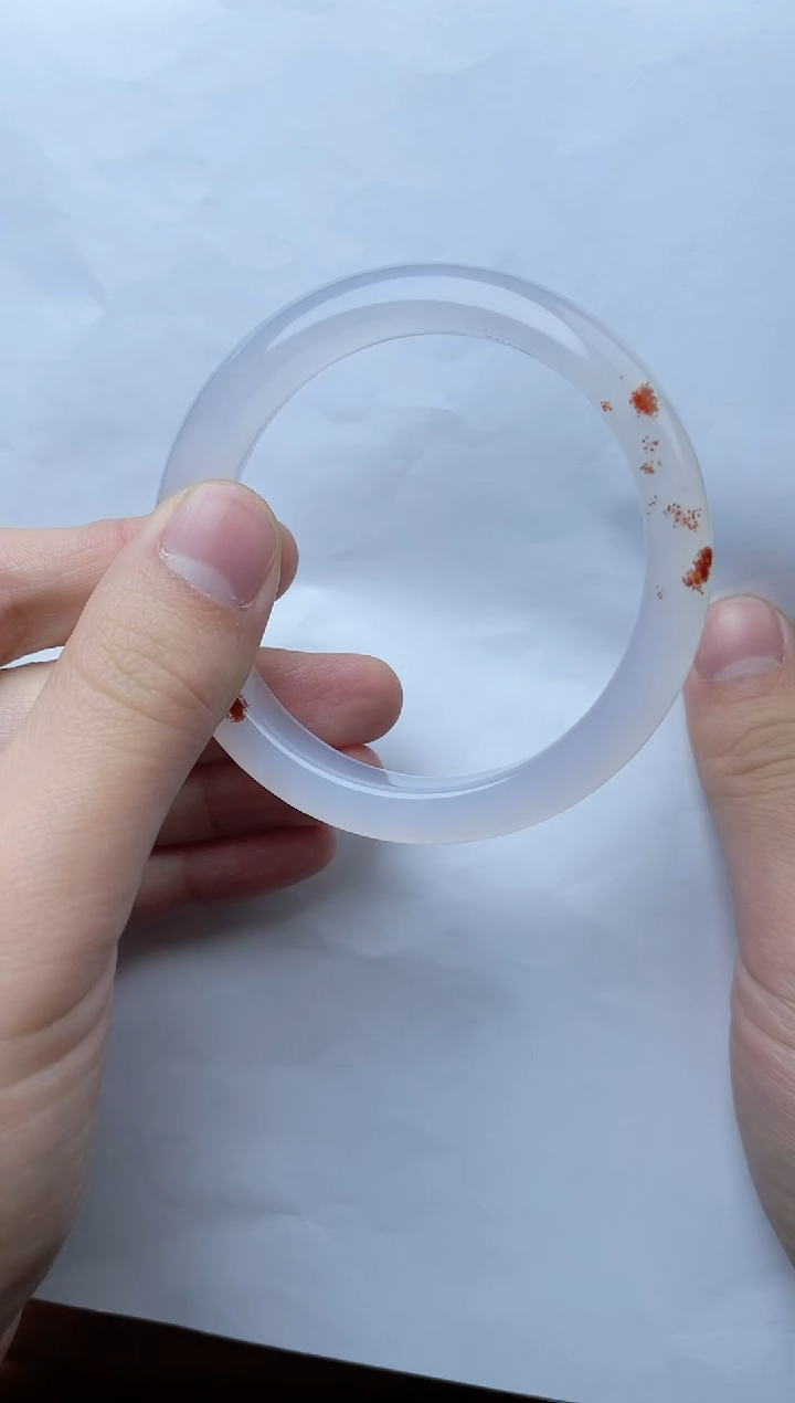 【闪购商品】玛瑙/玉髓手镯未镶嵌56圈口kk