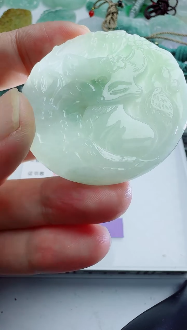 【闪购商品】翡翠吊坠(不含链)未镶嵌1