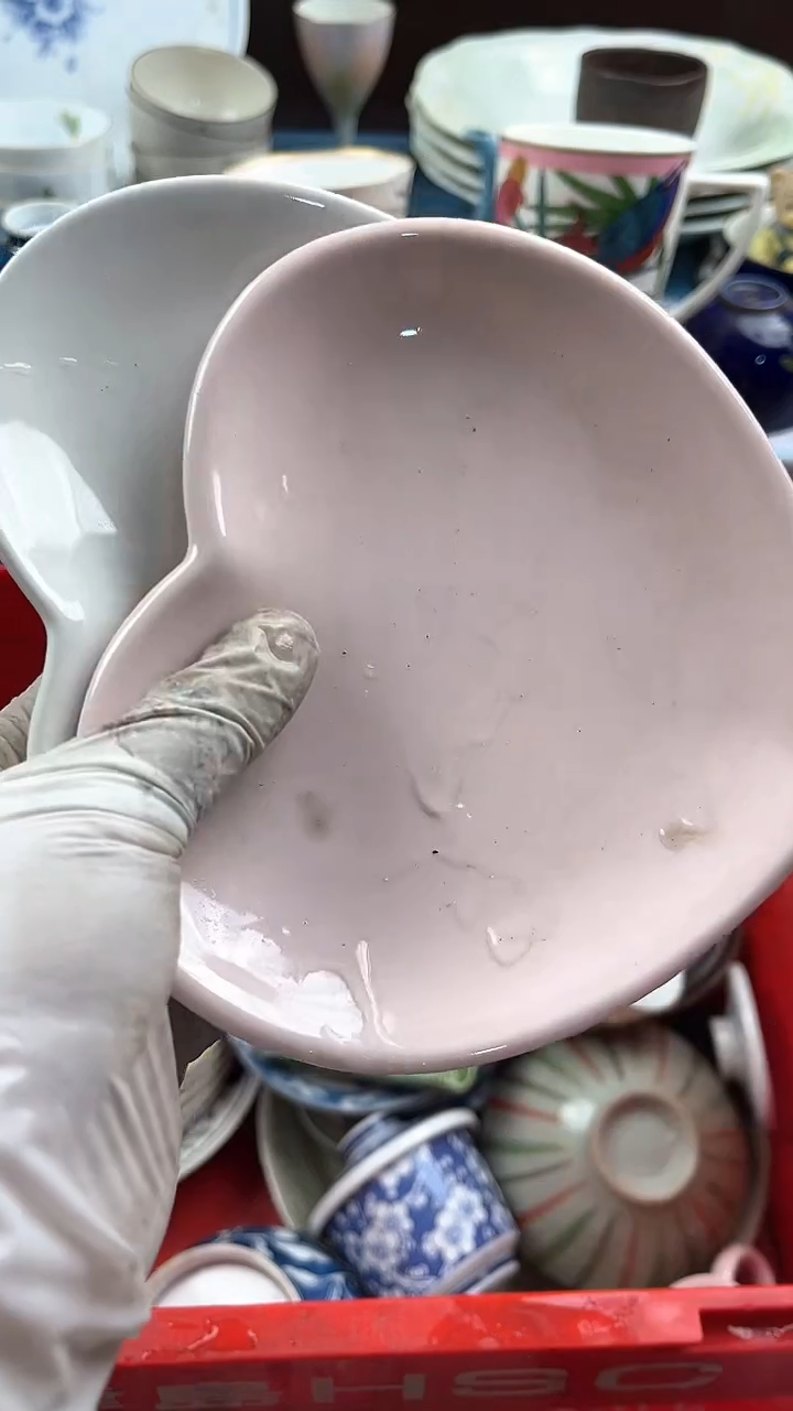 瓷片焦***饼英哥瓷器满19.9包邮