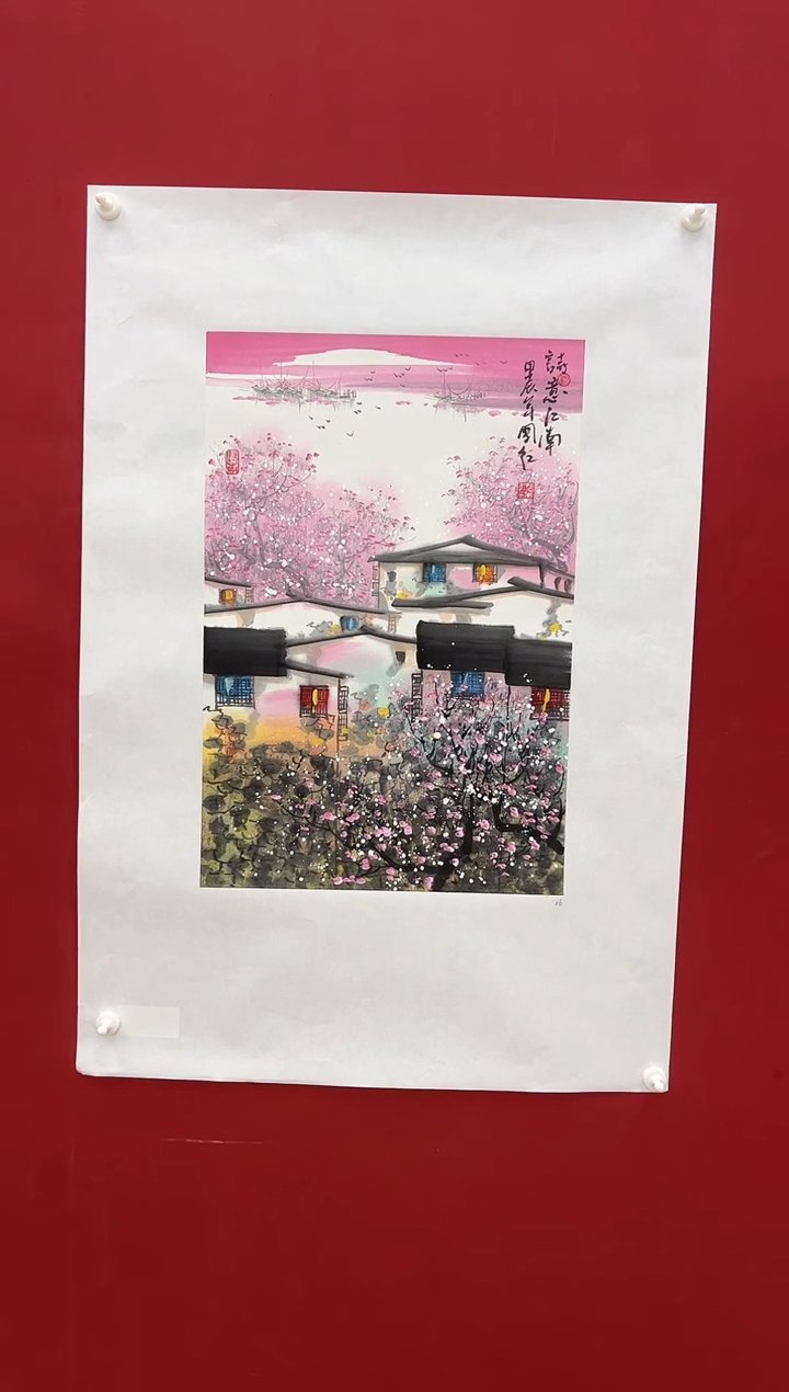 国画张国红老师画作