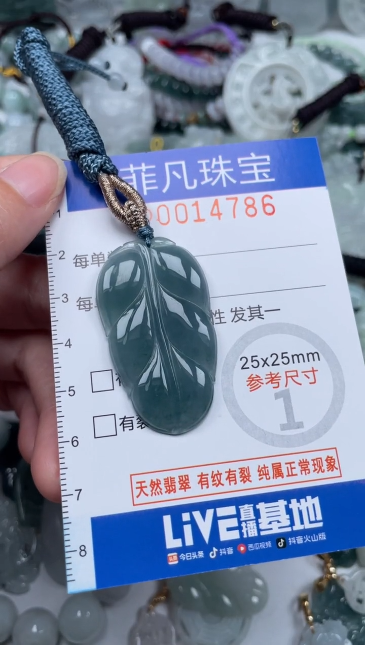 颈饰未镶嵌翡翠14786