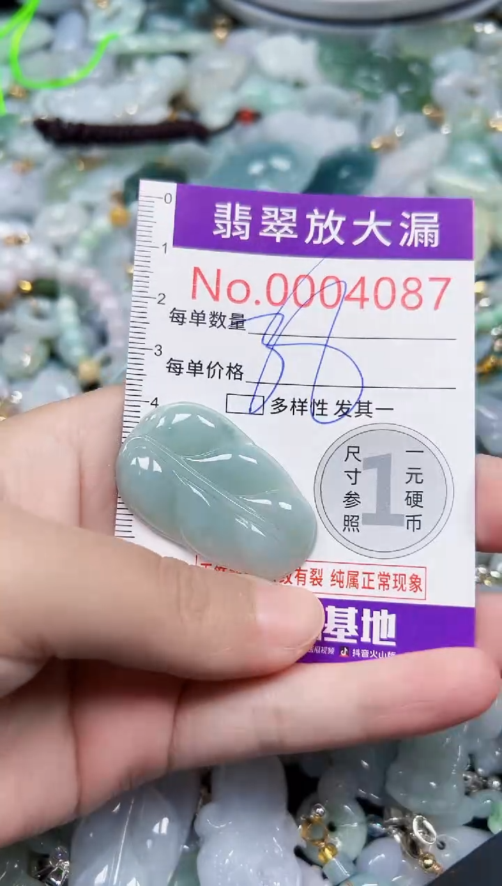 颈饰未镶嵌翡翠4087