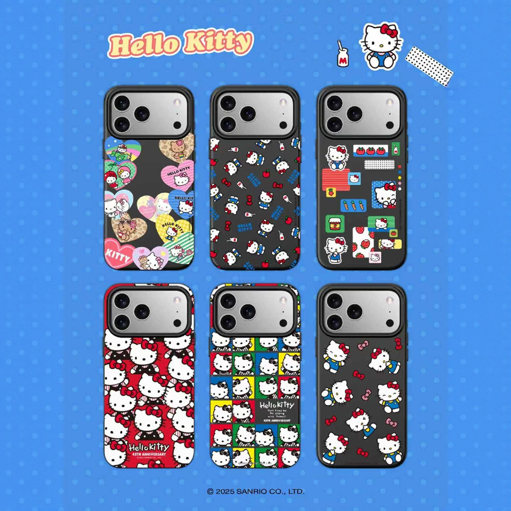 zrbKT猫联名款17系列磨砂壳适用苹果17pro手机壳17promax肤感壳