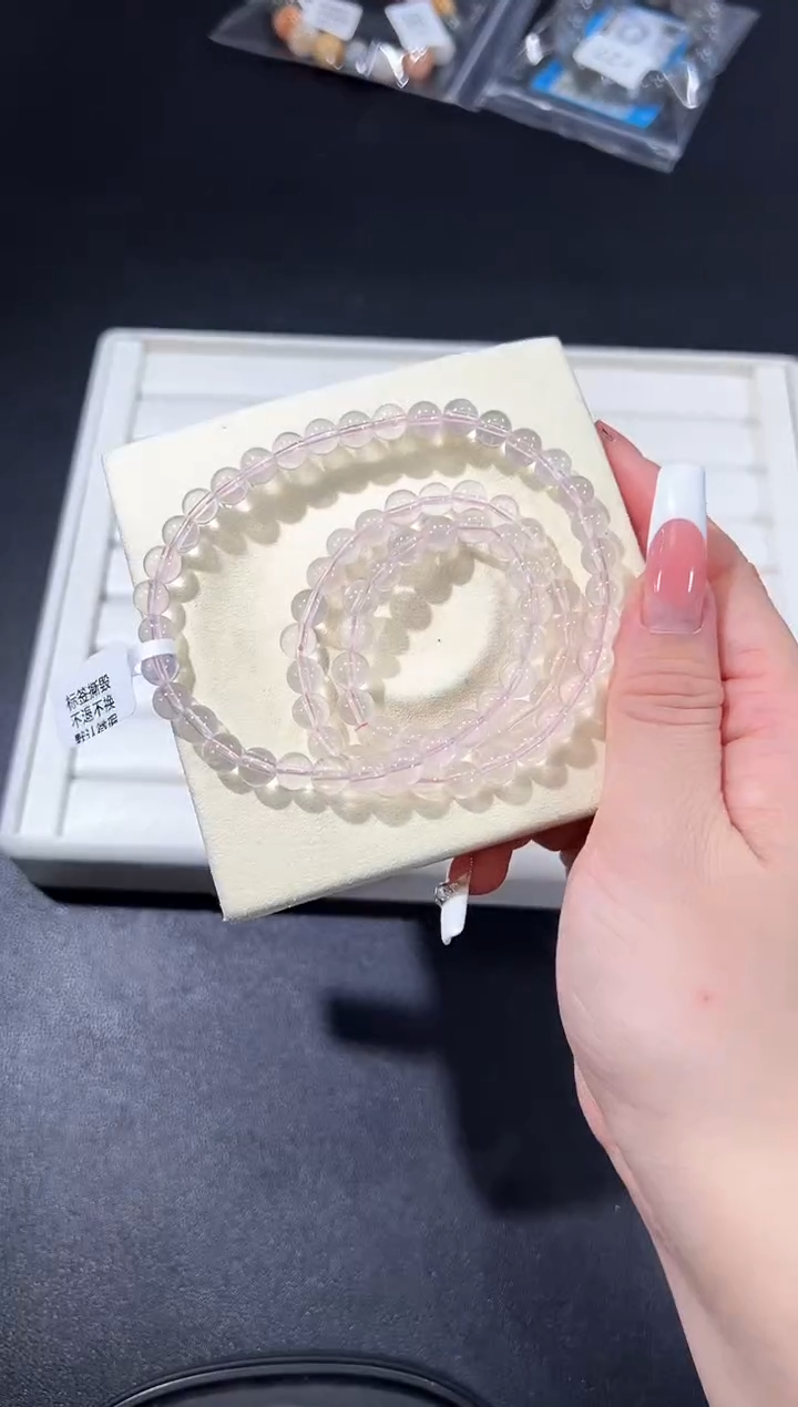 未镶嵌手串水晶32r多样性发其一【1条】默认微瑕