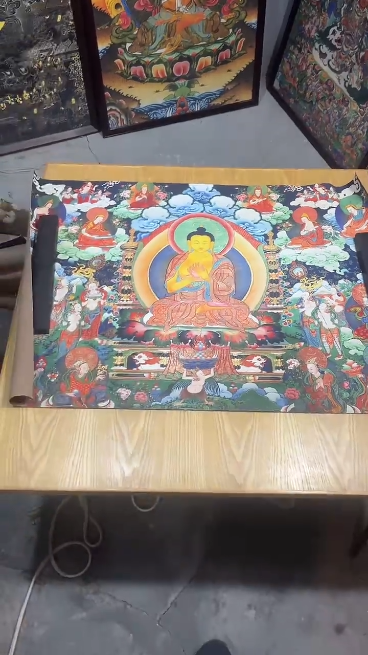 卷轴画卷轴唐卡商品