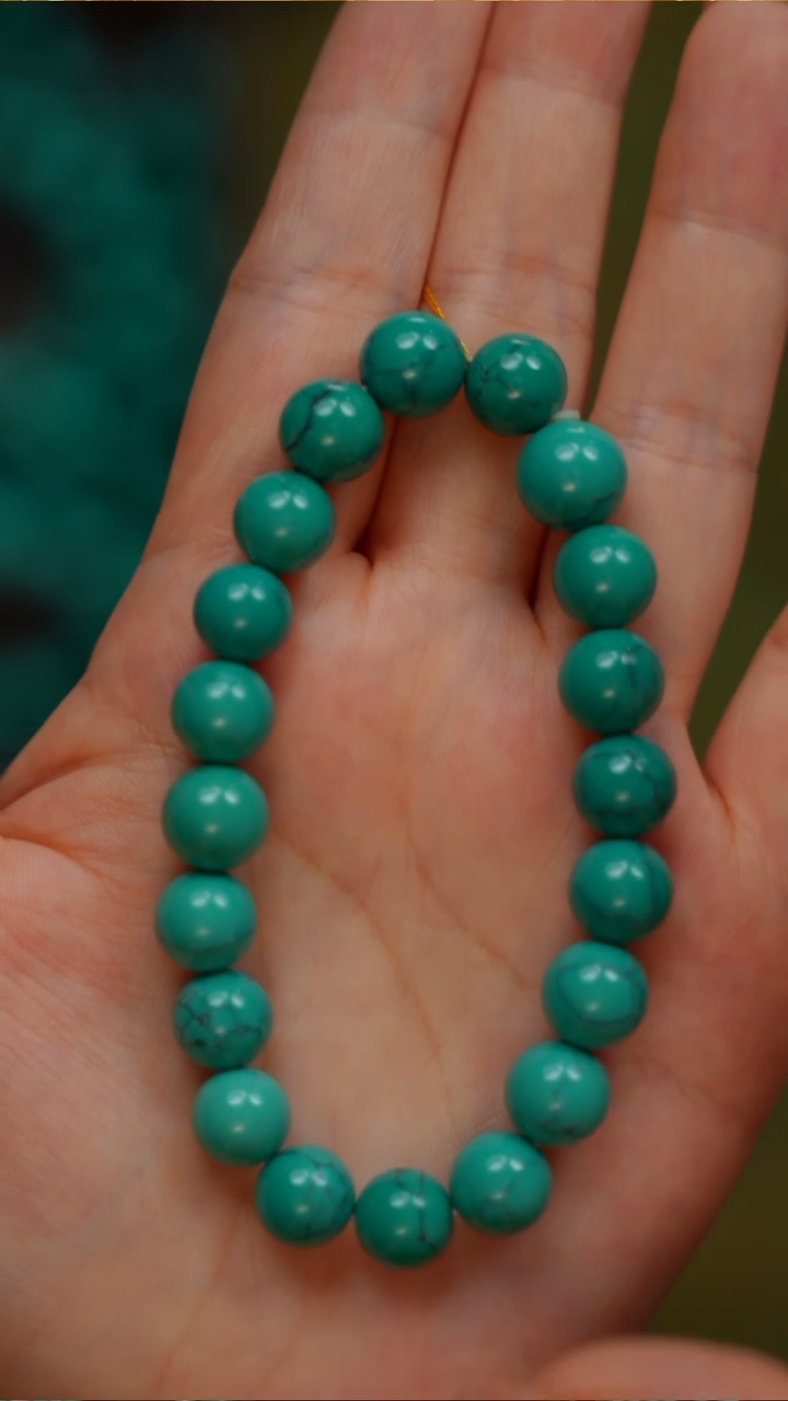 未镶嵌绿松石珠宝奇石b015