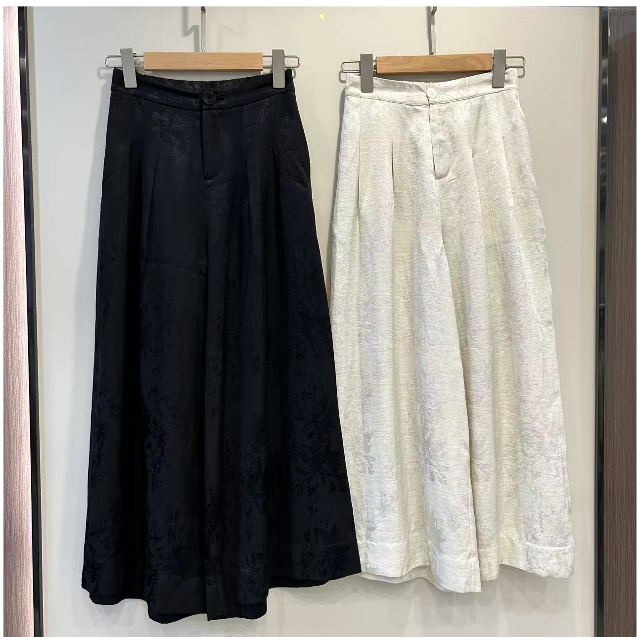 【兰子姐姐】新款印花时尚宽松显瘦裤子CH388A8252602902