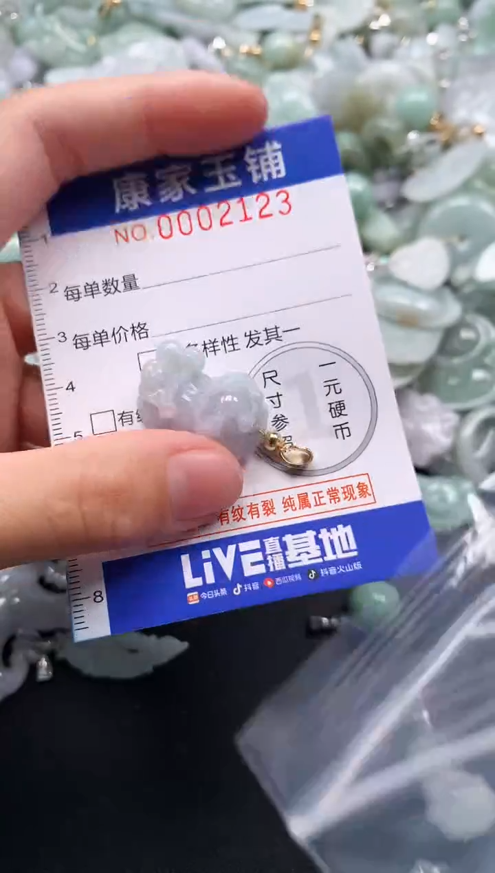 颈饰未镶嵌翡翠2123