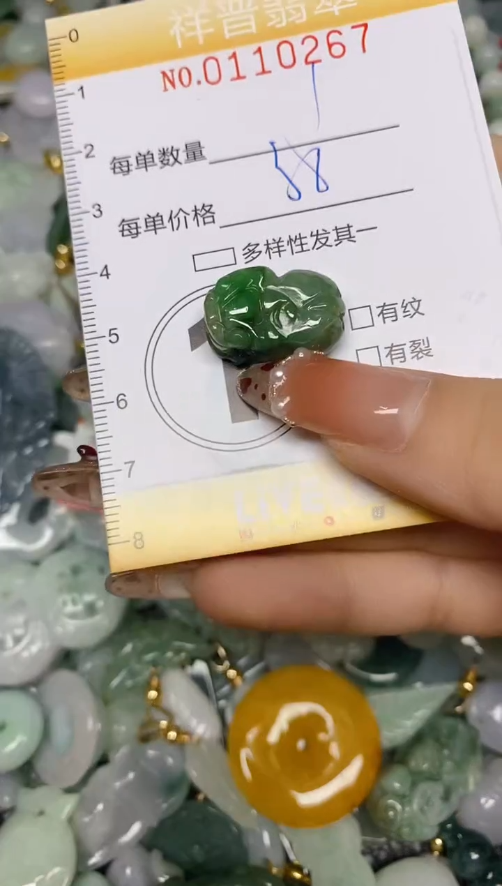 【闪购商品】翡翠颈饰未镶嵌闪购0110267
