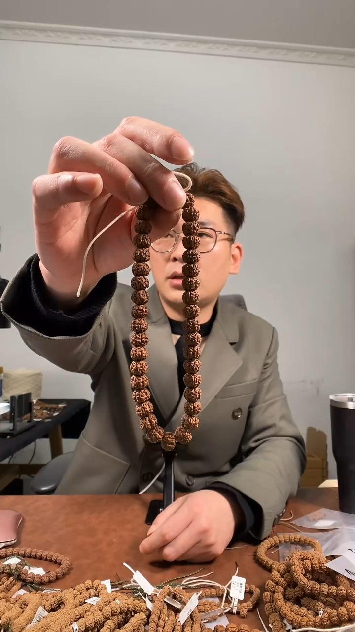 【闪购商品】金刚菩提手串11号平细