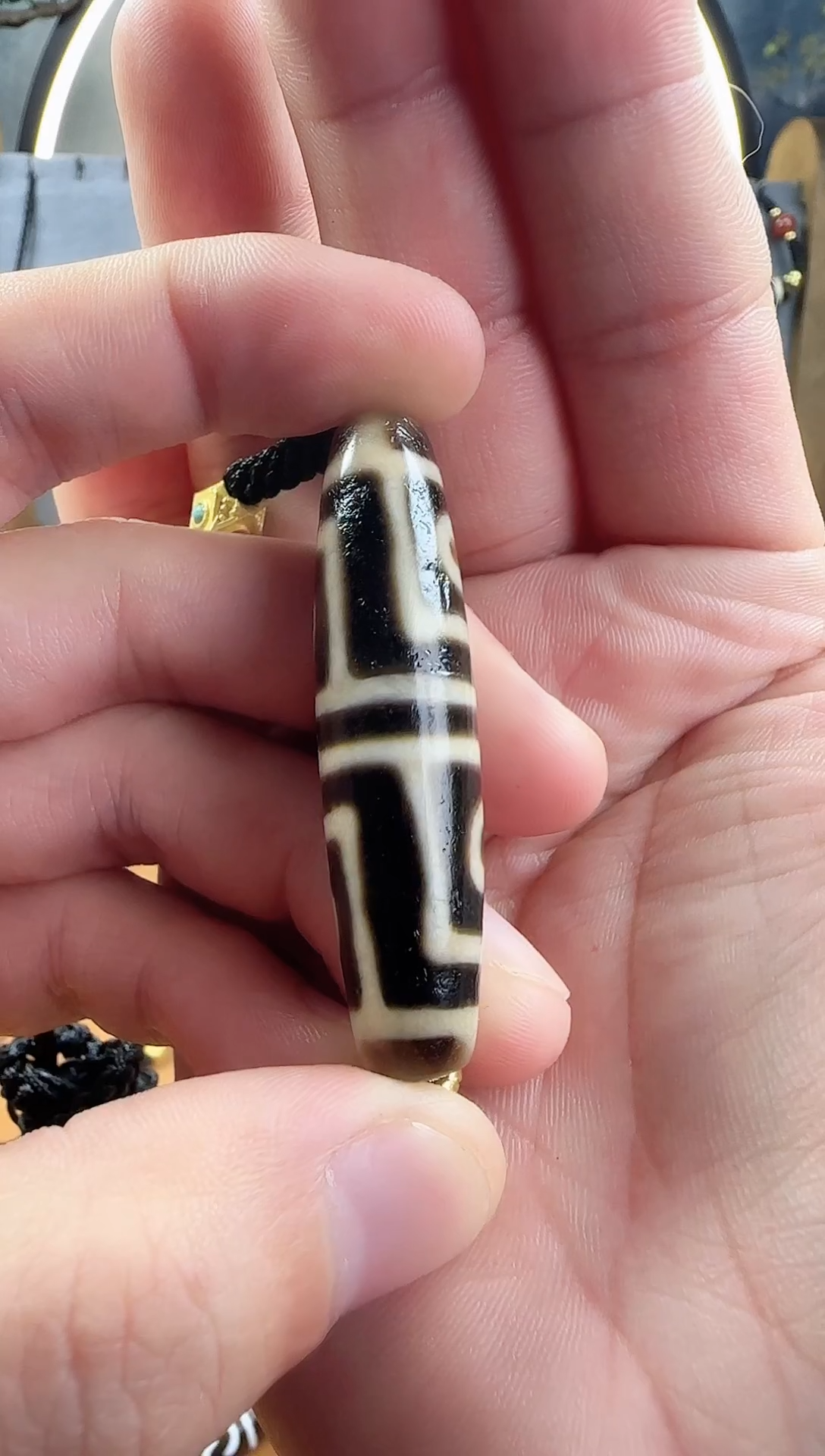 【闪购商品】玛瑙/玉髓项链未镶嵌四眼