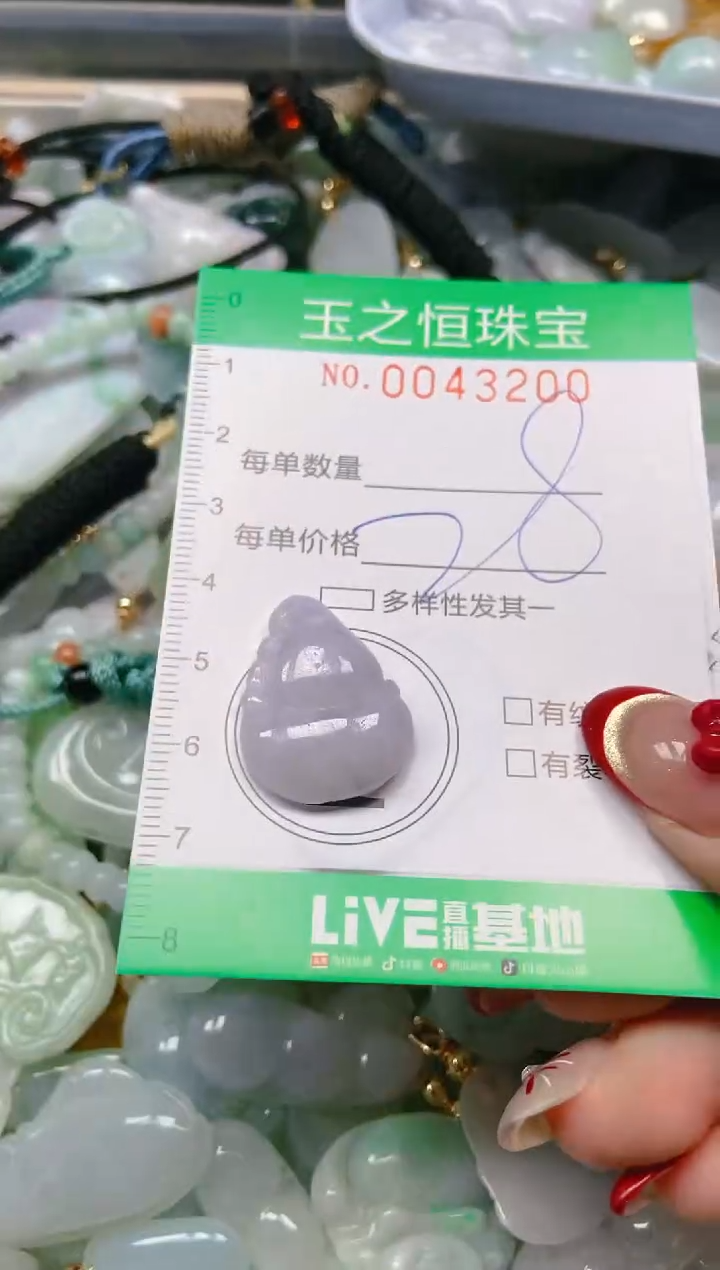 【闪购商品】翡翠颈饰未镶嵌闪购0043200