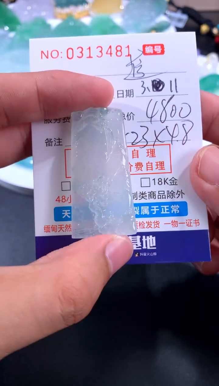 【闪购商品】翡翠颈饰未镶嵌追