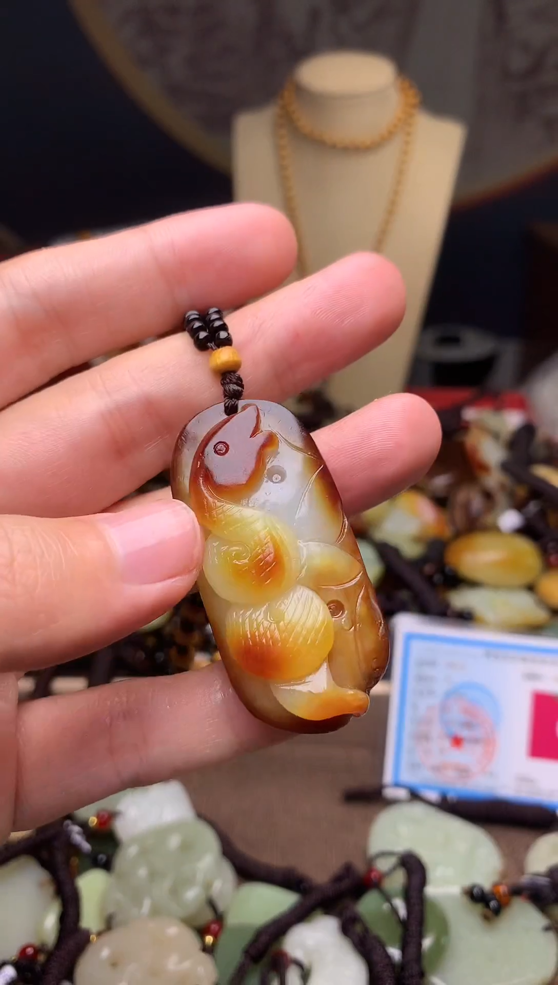 颈饰未镶嵌和田玉新疆料青海料清水和田玉吊坠