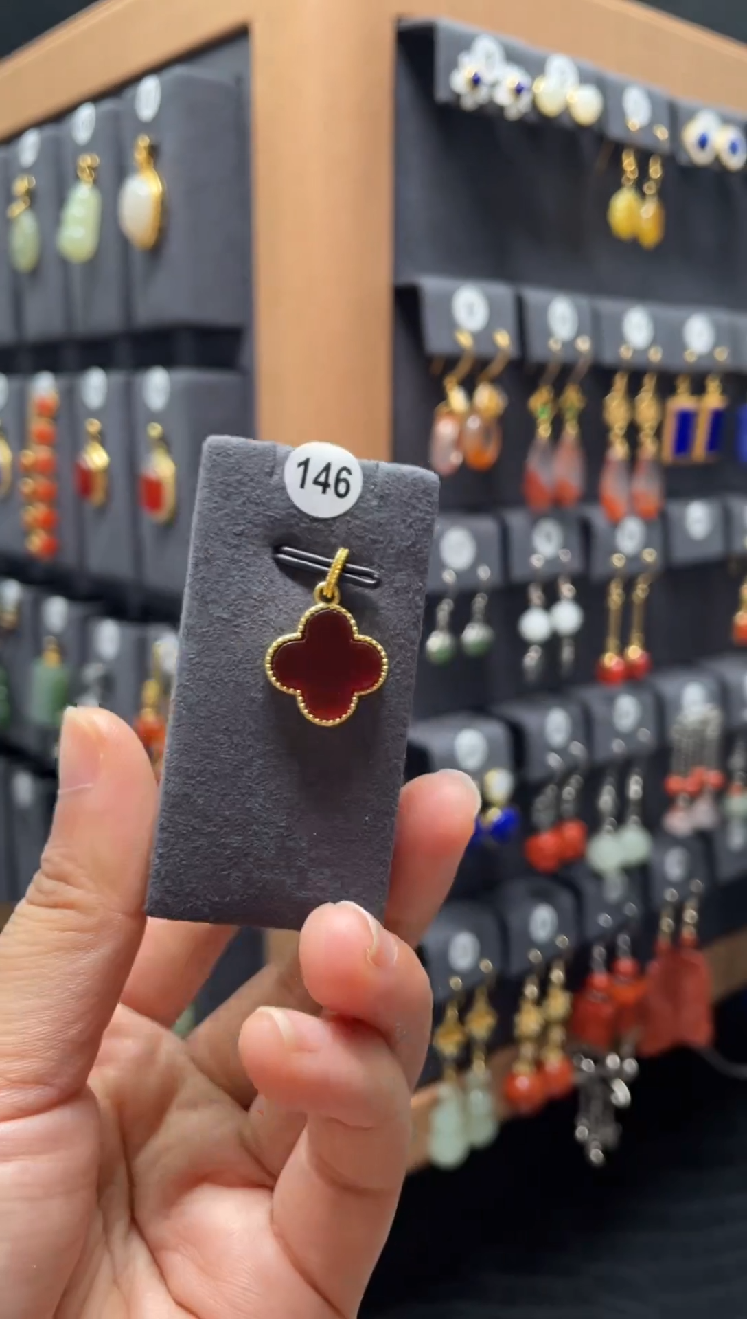 【闪购商品】玛瑙/玉髓吊坠(不含链)银S925镶嵌0146