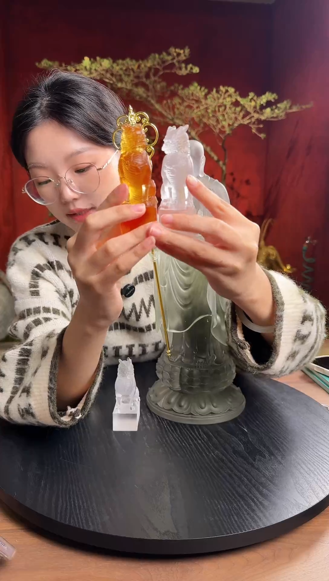 琉璃冰川白麒麟公10公分