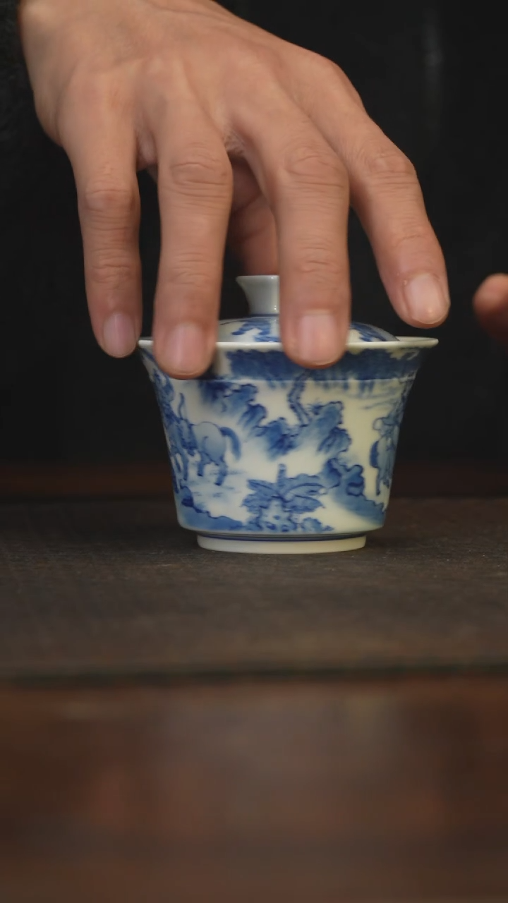 瓷片柴窑青花破价福利