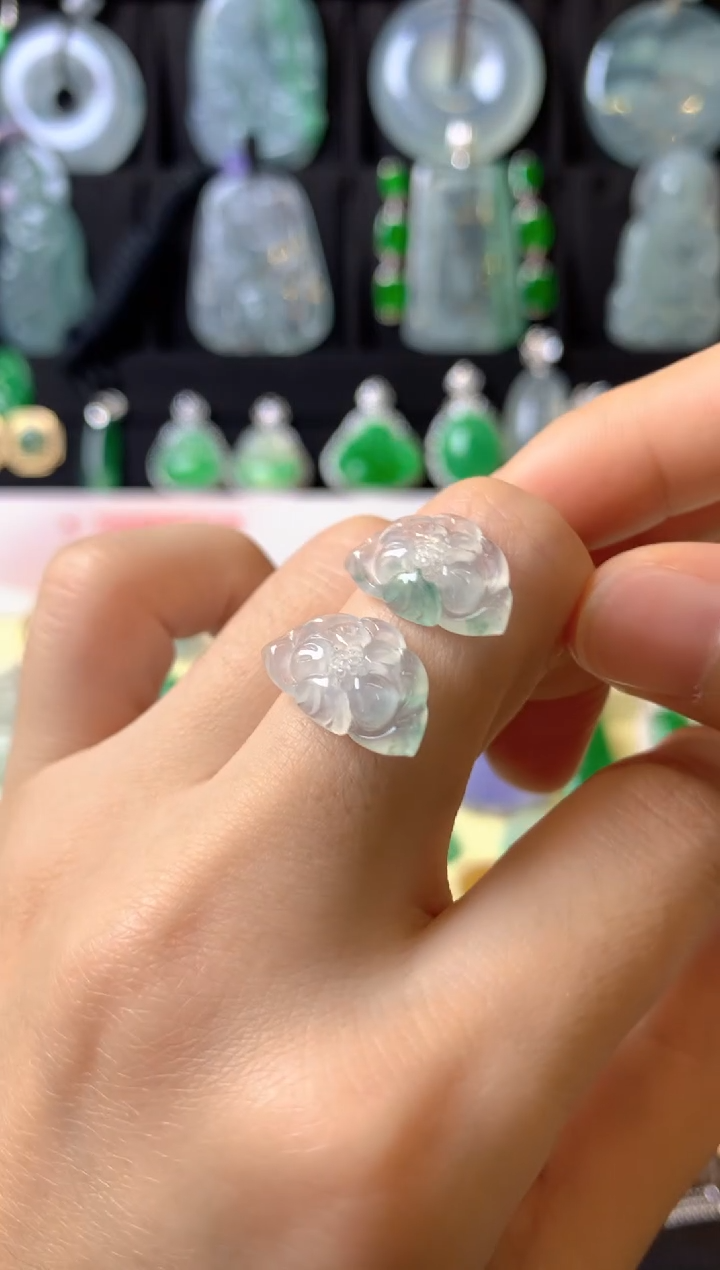 【闪购商品】定制翡翠未镶嵌1裸玉（客户意向镶嵌）