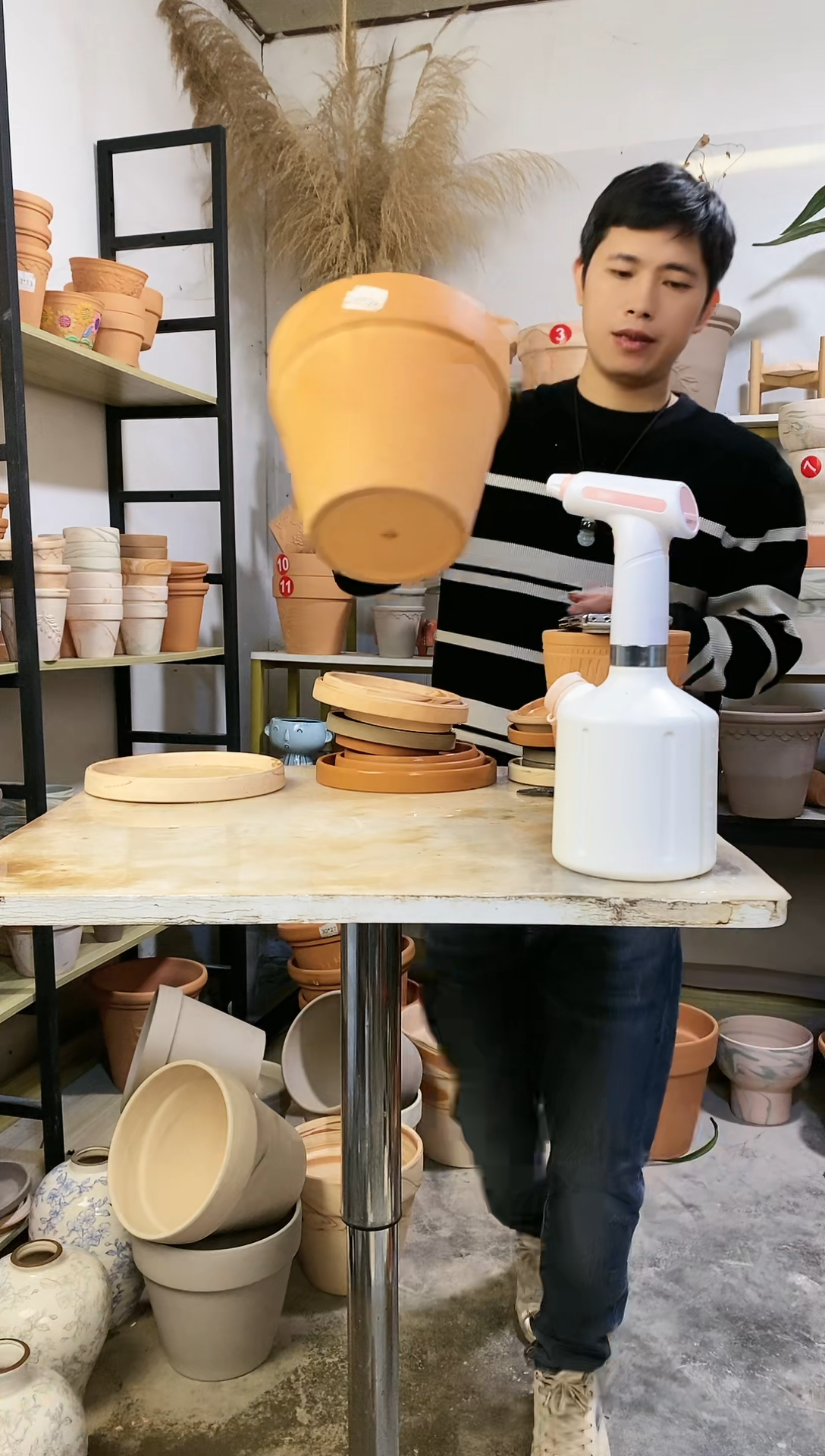 【闪购商品】陶26*24红陶国际 1盆无托