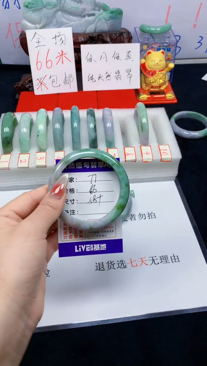 未镶嵌手镯翡翠77