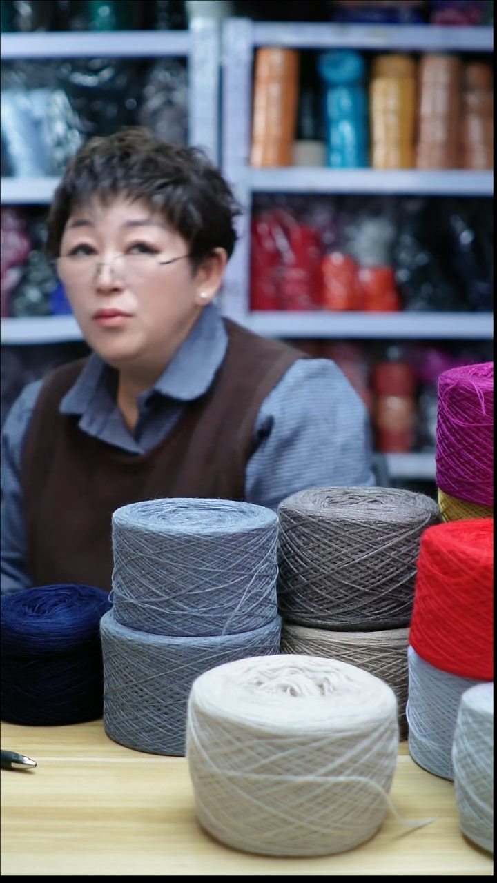 羊毛欢姐手编线B272