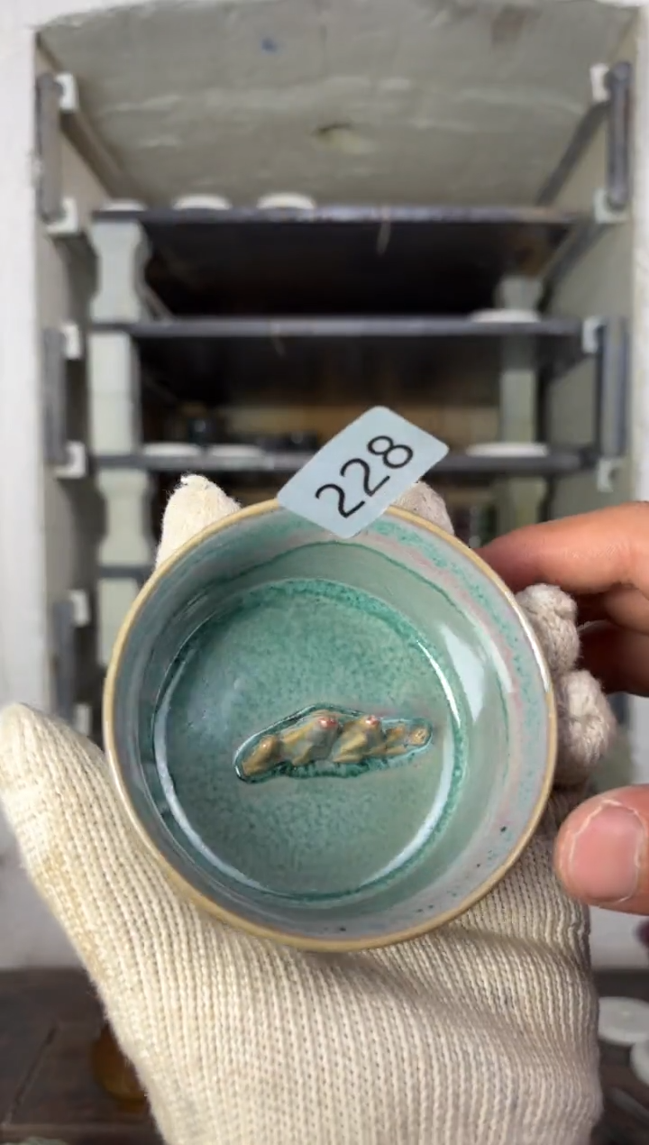 【闪购商品】摆件钧瓷窑变精品茶器